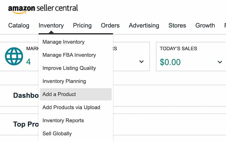 add a product add products seller central