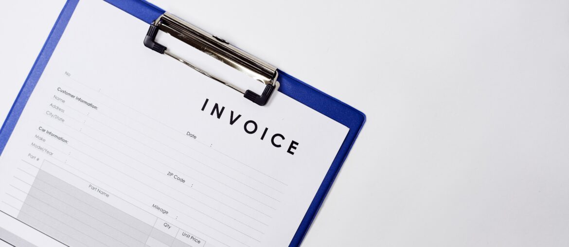 closeup shot of an invoice document on a white sur 2025 02 11 23 52 42 utc