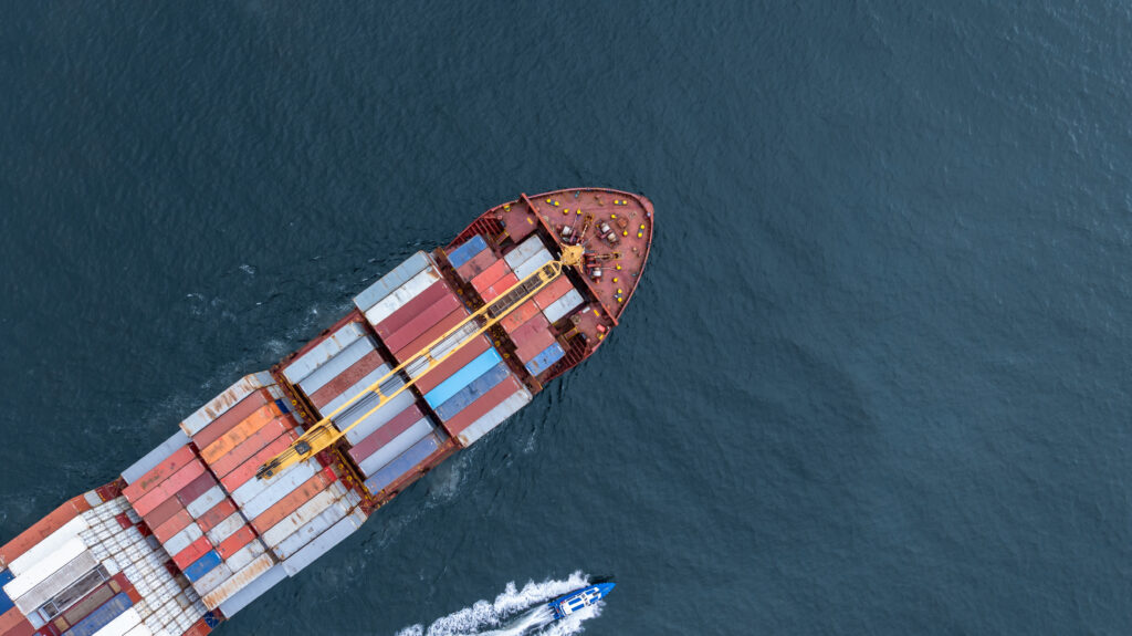 aerial view from drone container ship or cargo sh 2025 07 13 02 12 15 utc