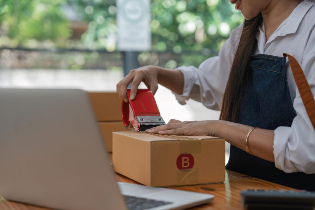 asian owner business woman work at home for online 2025 01 10 05 34 53 utc