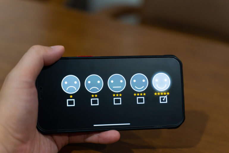 customer review good rating concept smile face an 2025 02 09 22 50 13 utc