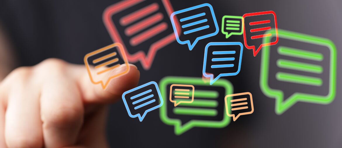 hand pointing to colorful digital message symbols 2025 02 09 03 05 05 utc